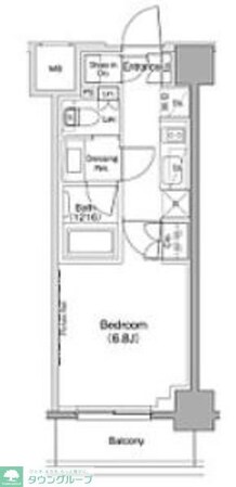 ザ・パークハビオ西大井の物件間取画像